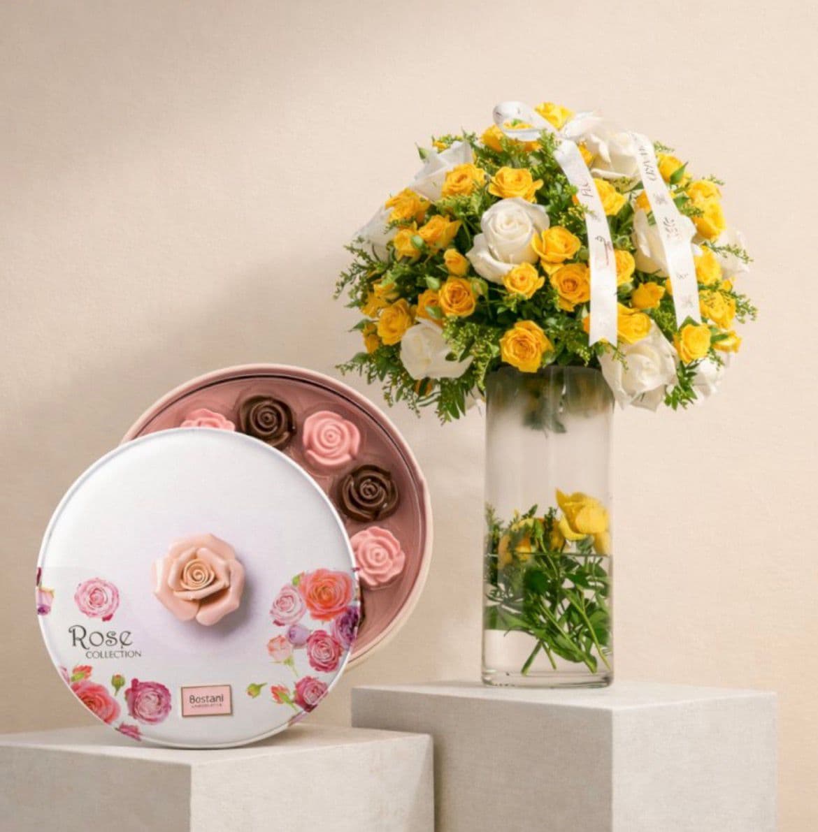 الحلويات مع الورد - نموذج 6